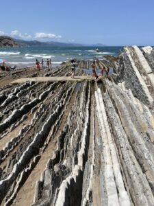 Vista del Flysch de zumaia